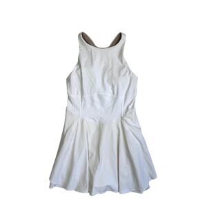 Lululemon Court Crush Tennis Golf Workout Dress White 8